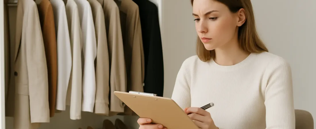 Guarda-roupa cápsula: como montar sem travar